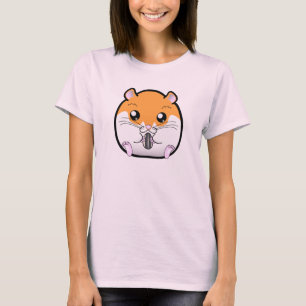 Regular Syrian Orange White Hamster T-Shirt