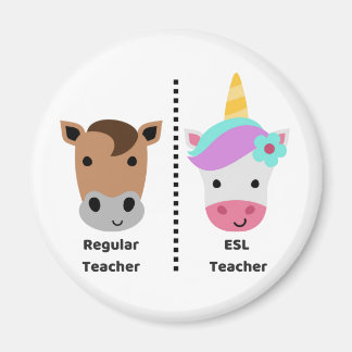 Regular VS ESL Teacher Magnet