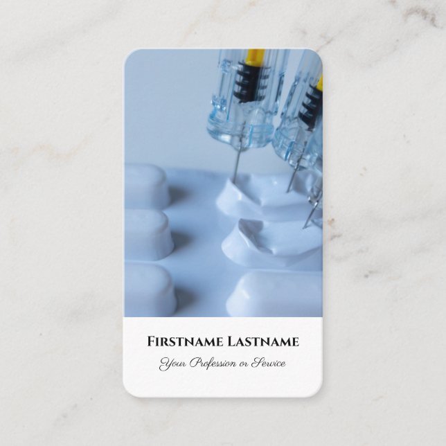 Rehab centre detoxification drug withdrawal expert business card (Front)