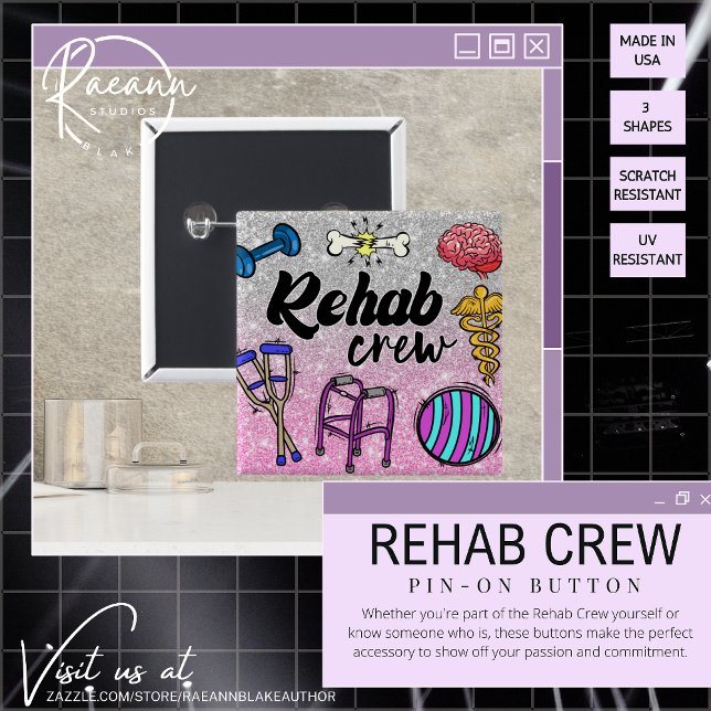 Rehab Crew Button (Creator Uploaded)