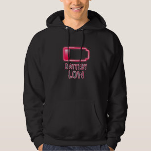 Rehab Hangover Party Battery Low Student Learning Hoodie