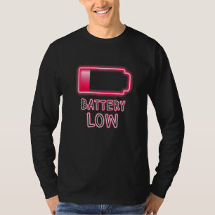 Rehab Hangover Party Battery Low Student Learning T-Shirt
