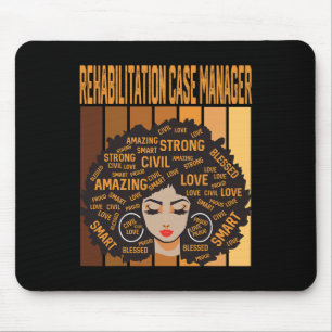 Rehabilitation Case Manager Black History Month Pr Mouse Pad