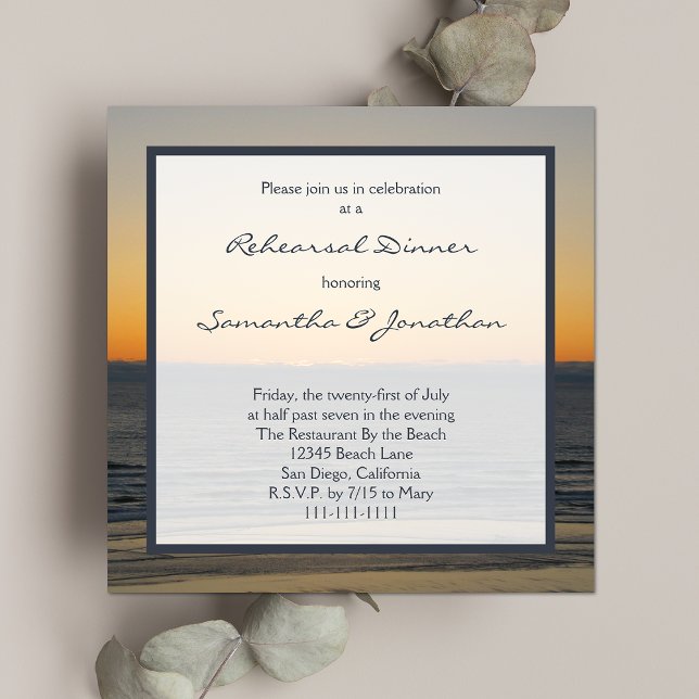 Rehearsal Dinner Invitations (Creator Uploaded)