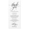 Rehearsal Dinner Thank you Place Setting Card