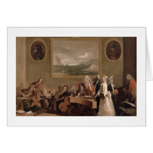 Rehearsal of an Opera, c.1709 (oil on canvas) 2