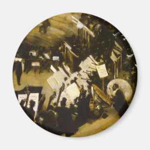 Rehearsal of the Pasdeloup Orchestra by JS Sargent Magnet