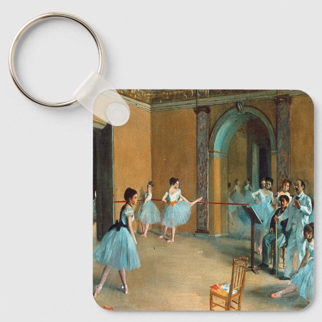 Rehearsal on the Foyer of the Opera La Rue Key Ring (Front)