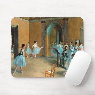 Rehearsal on the Foyer of the Opera La Rue Mouse Pad