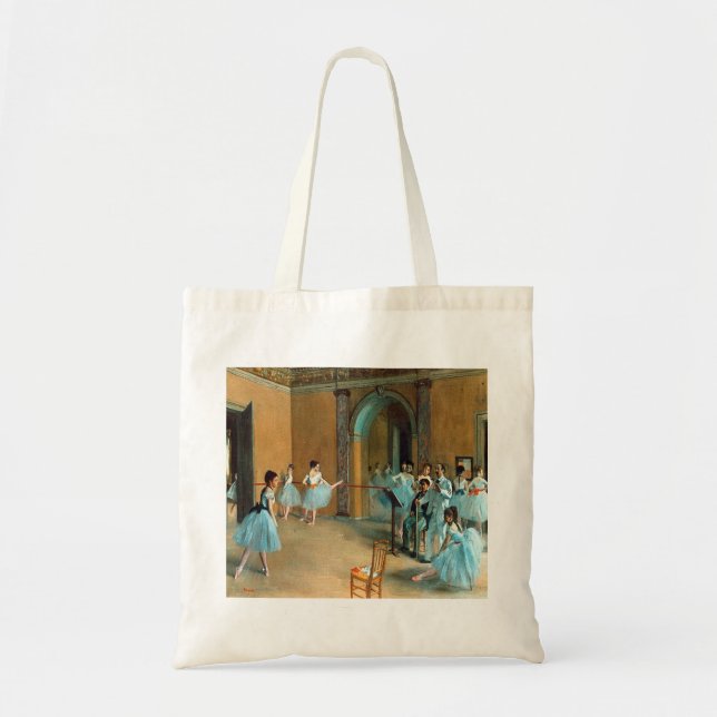 Rehearsal on the Foyer of the Opera La Rue  Tote Bag (Front)