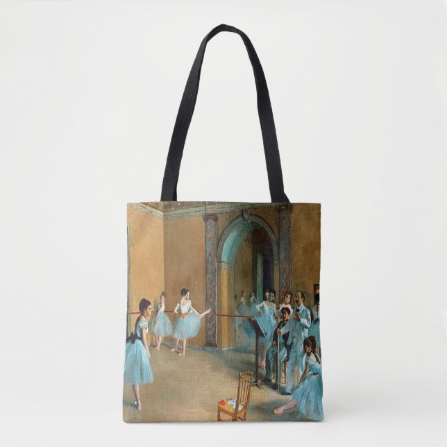 Rehearsal on the Foyer of the Opera La Rue  Tote Bag (Front)