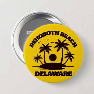 Rehoboth Beach Delaware 7.5 Cm Round Badge