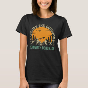 Rehoboth Beach, Delaware - Explore The Outdoors T-Shirt
