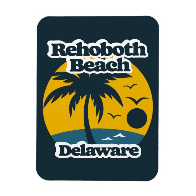 Rehoboth Beach Delaware Magnet (Vertical)