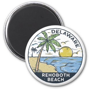 Rehoboth Beach Delaware Vintage  Magnet