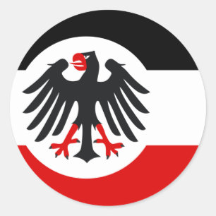 Reichsdienst1933 1935, Germany Classic Round Sticker