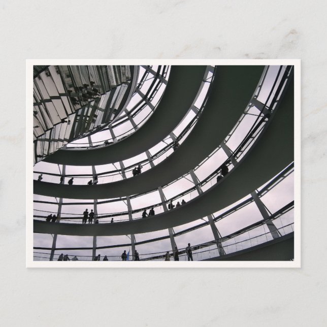 Reichstag Building Berlin Modern Architecture Postcard (Front)