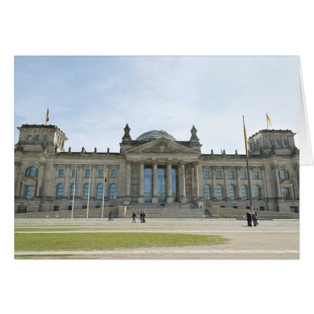 Reichstag Building in Berlin (Front Horizontal)