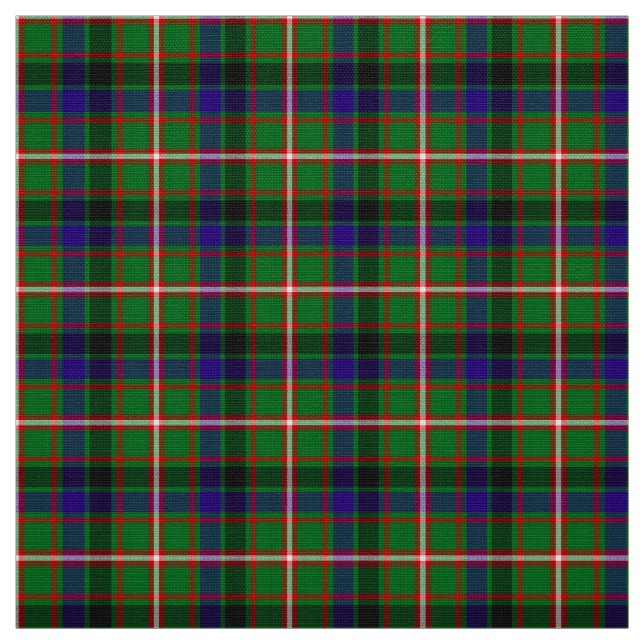 Reid Green Tartan Fabric (Swatch)
