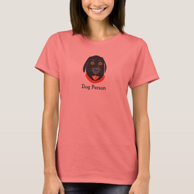 Reigning Cats & Dogs_Dog Person T-Shirt (Front)