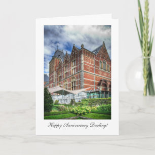 Reijks Museum, Amsterdam, Happy Anniversay Darling Card