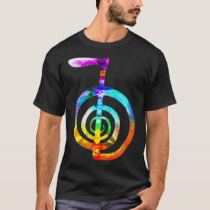 Reiki 7 Chakras colours Reiki Symbol Choku Rei T-Shirt