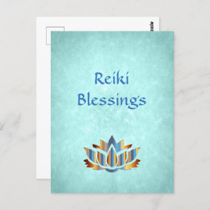 Reiki Blessings Postcard