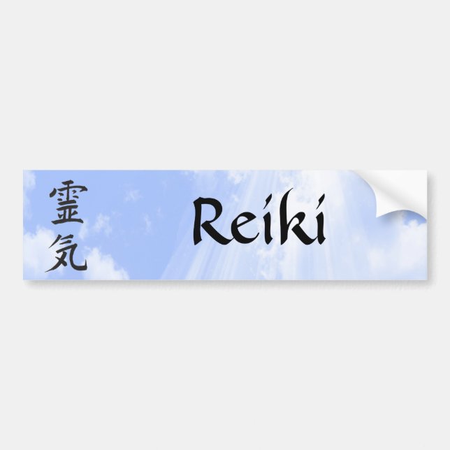 Reiki Bumper Sticker (Front)