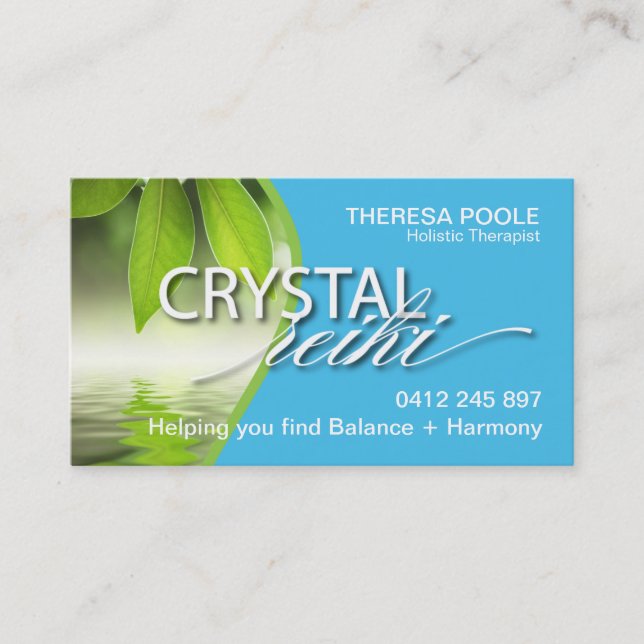 Reiki Business Card (Front)