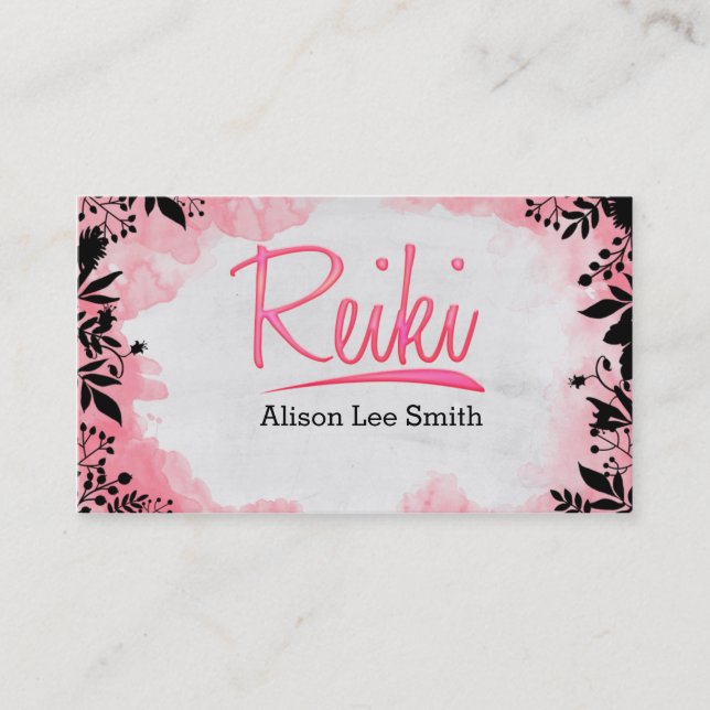Reiki Business Card (Front)