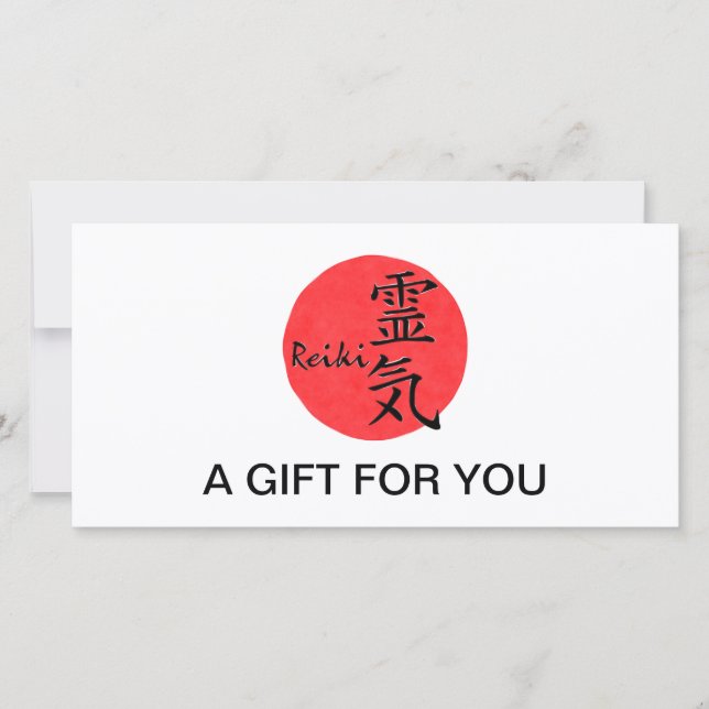 Reiki Calligraphy And Word 1 (Front)