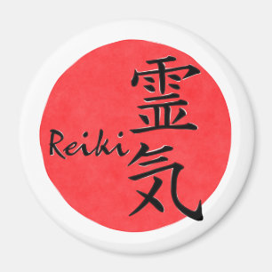 Reiki Calligraphy And Word 1 Magnet