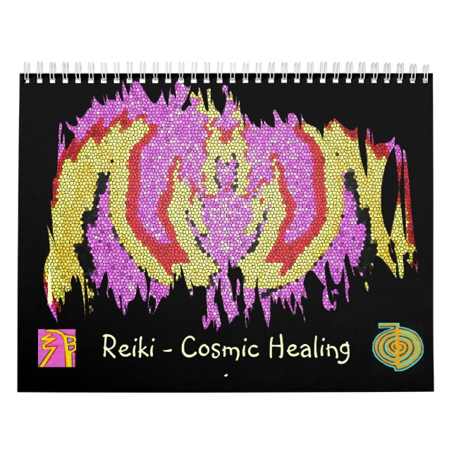 Reiki - Cosmic Healing by Navin Joshi Calendar (Cover)