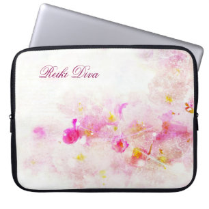 'Reiki Diva' laptop case