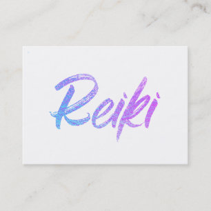 *~* Reiki Energy Healer Practitioner or Master Business Card