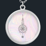 *~* Reiki Energy Healing Nirvana Pastel Marble Silver Plated Necklace<br><div class="desc">JEWELRY WITH INTENTION (R) - Energetically Enhanced Jewellery. Pastel Marble Swirls. As a professional distance spiritual energy healer since 2001, I have learned, developed and utilised the power of energy healing intention. All my JEWELRY WITH INTENTION (R) carries the healing energy of positive manifestation. This JEWELRY is ready to receive...</div>
