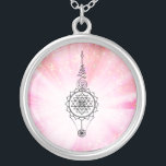 *~* Reiki Energy Healing Sparkle Rays Nirvana Silver Plated Necklace<br><div class="desc">JEWELRY WITH INTENTION (R) - Energetically Enhanced Jewellery. As a professional distance spiritual energy healer since 2001, I have learned, developed and utilised the power of energy healing intention. All my JEWELRY WITH INTENTION (R) carries the healing energy of positive manifestation. This JEWELRY is ready to receive your own personal...</div>