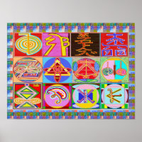 REIKI Karuna Healing Master's Symbols