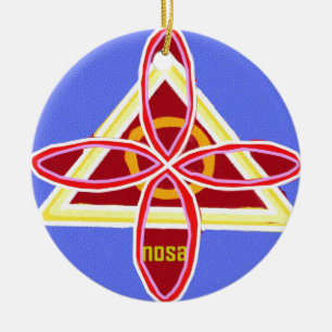 Reiki Karuna Ommantra : NOSA Ceramic Tree Decoration