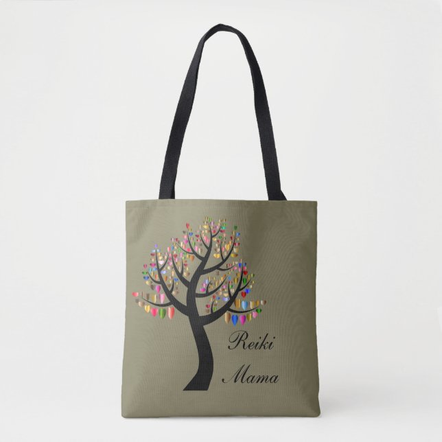 Reiki Mama Tote Bag (Front)