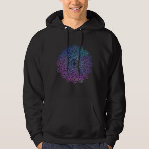 Reiki Mandala Spiritual Healing Chakra Meditation Hoodie