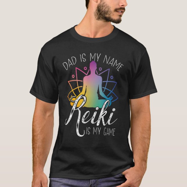 Reiki Master Chakra Healing Lightworker Holistic T-Shirt (Front)