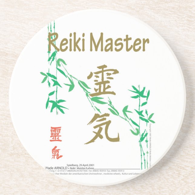 Reiki Master Coaster (Front)