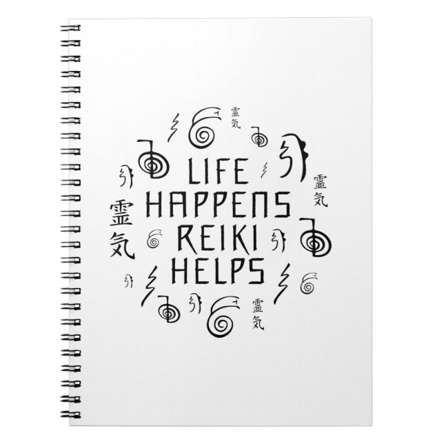 Reiki Master Gift Idea | Spirituality Gifts Notebook (Front)