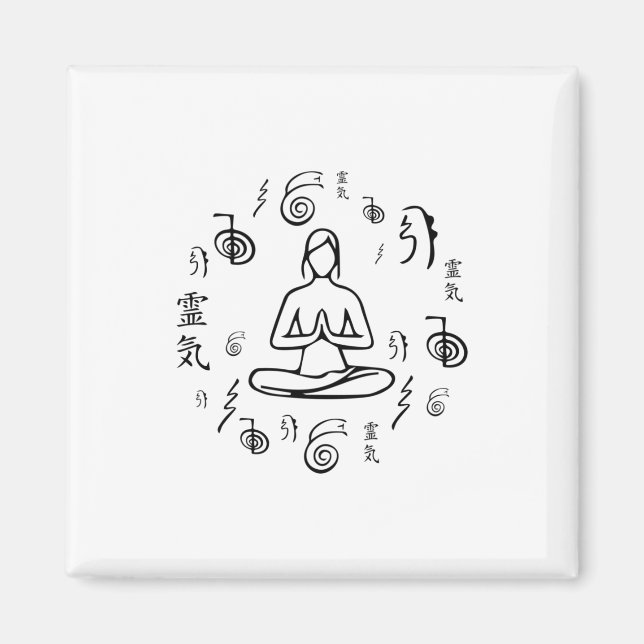 Reiki Master Magnet (Front)