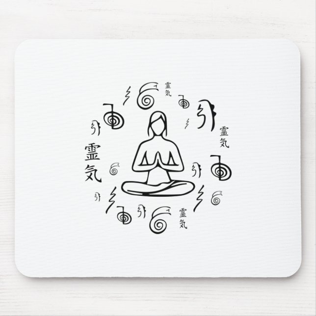 Reiki Master Mouse Pad (Front)