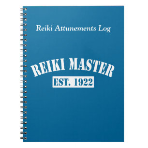 Reiki Master Spiral Notebook
