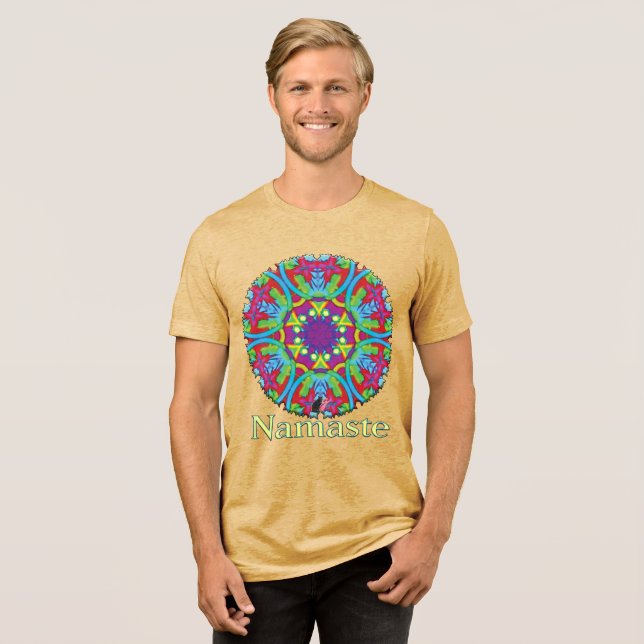 Reiki Namaste Tri-Blend Shirt (Front Full)
