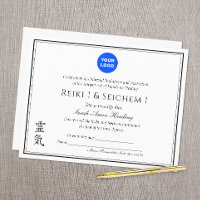 Reiki Practitioner Certificate of Completion Award