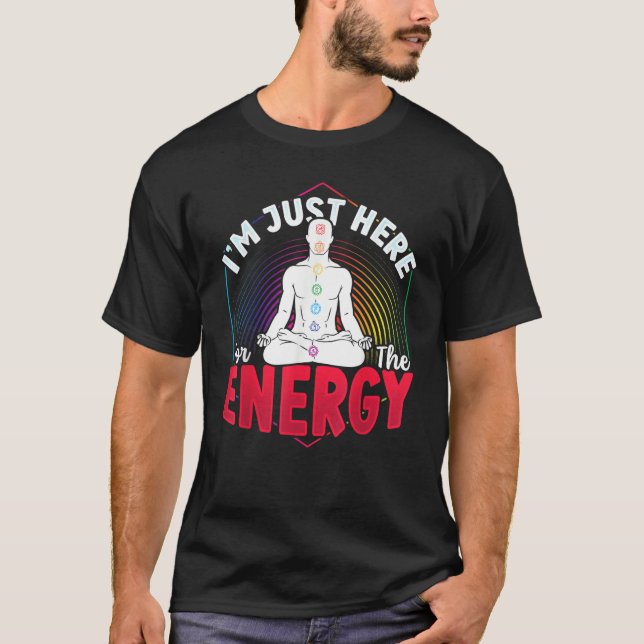 Reiki Practitioner for an Energy Healer T-Shirt (Front)